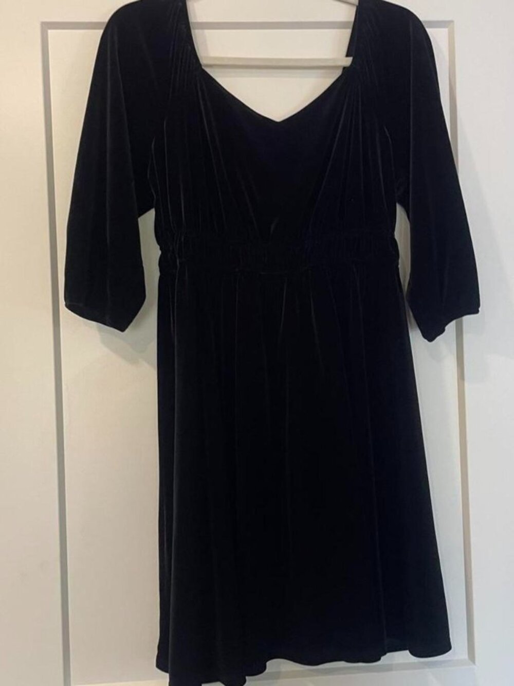 Black Velvet Dress